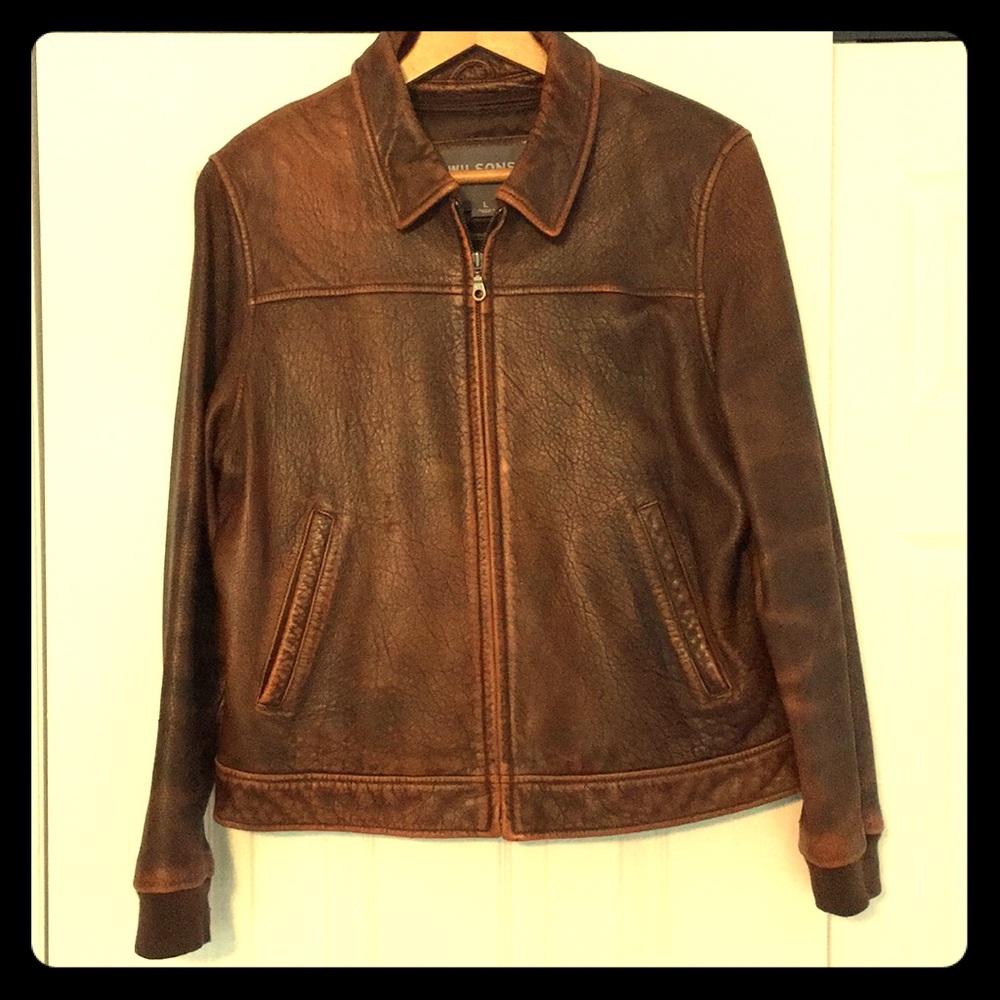 Brown Wilson’s Leather jacket